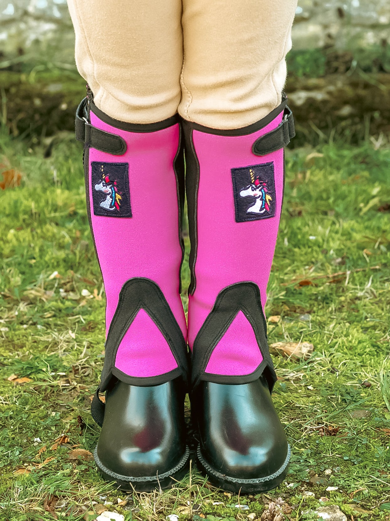 Unicorn halvchaps (småbarn)