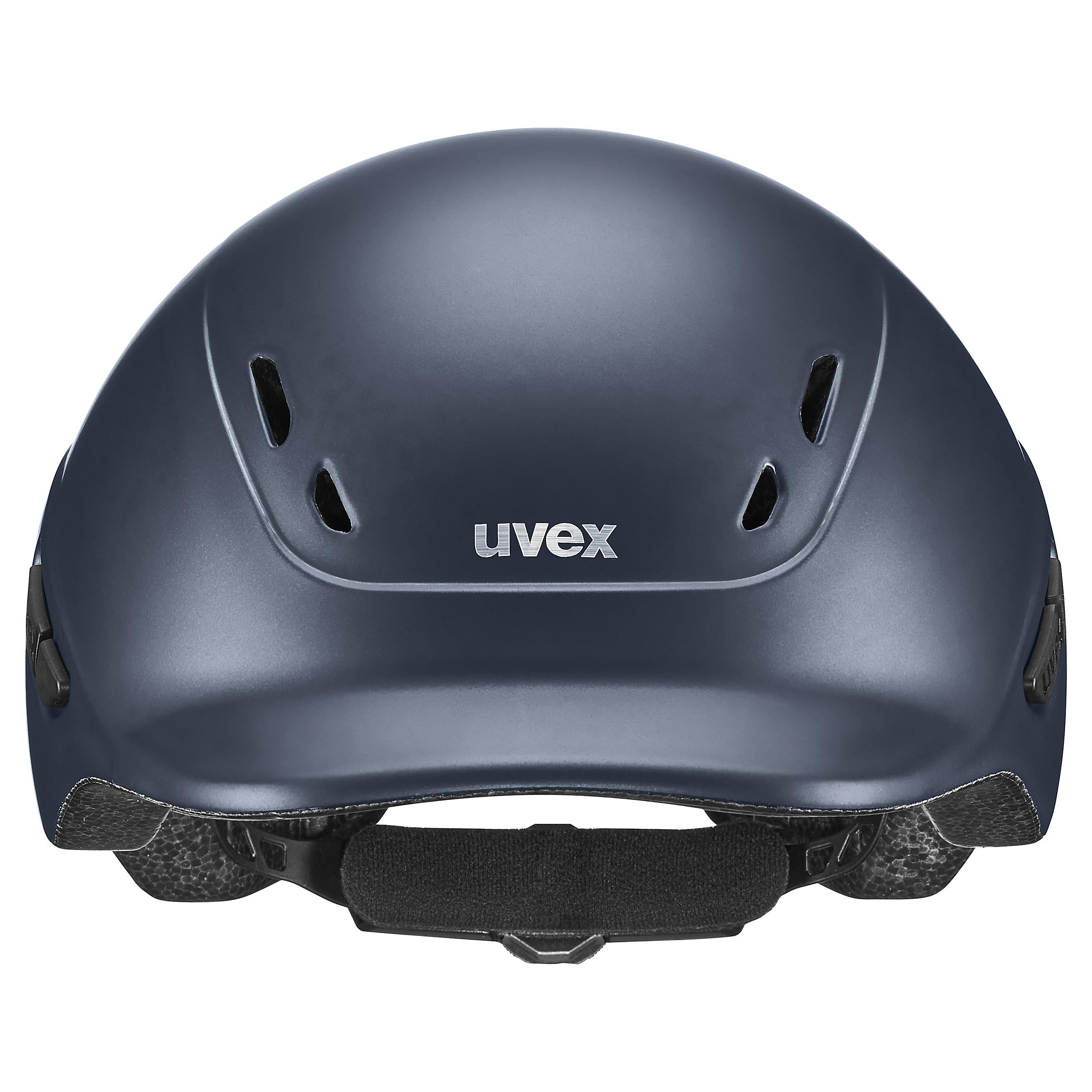 Uvex - Matt marinblå - Justerbar barnridhjälm storlek 49-54 cm